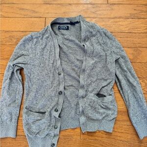 Chaps Heather Gray Women's Cardigan